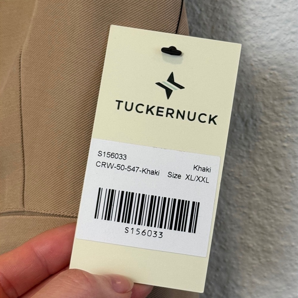 Nwt Tuckernuck Khaki Tan Tailored Button Front Vest Adjustable Cinch Back XL/XXL - Picture 6 of 12
